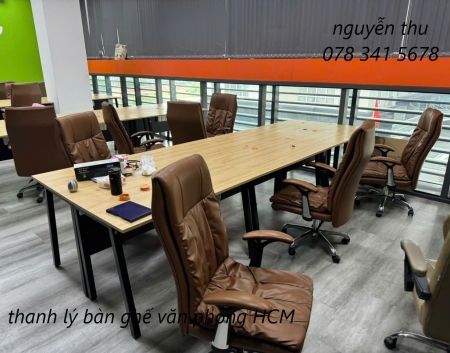 ĐỊA CHỈ THANH LÝ BÀN GHẾ VĂN PHÒNG, NỘI THẤT VĂN PHÒNG HCM