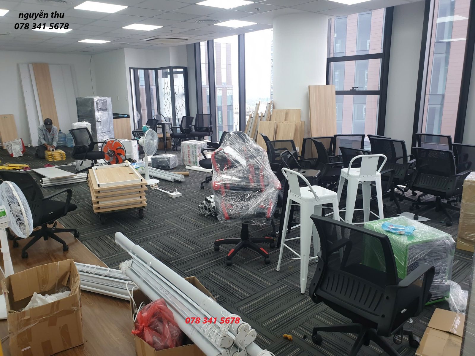 Thu mua bàn ghế văn phòng HCM